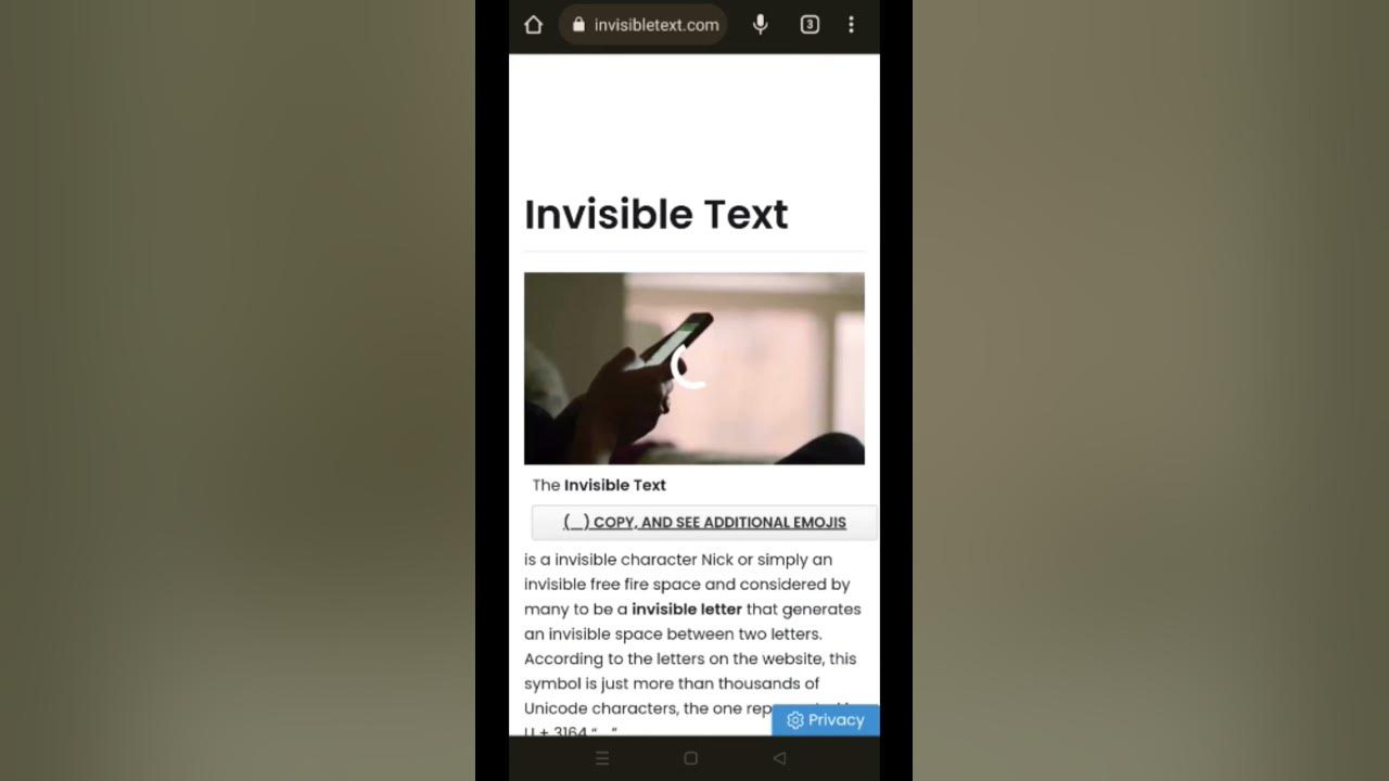 how-to-make-a-invisible-text-shorts-youtube