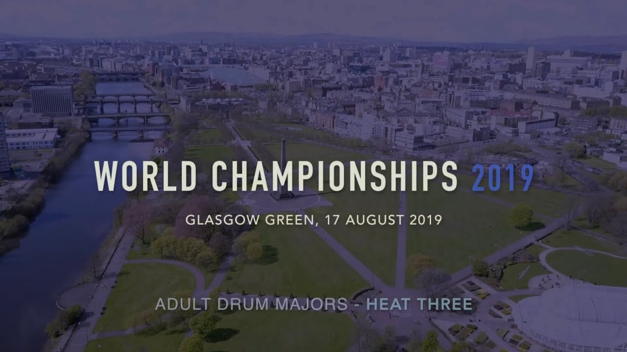 Drum Majors World Championships 2019 Adult Heat 3 [1080p HD] YouTube