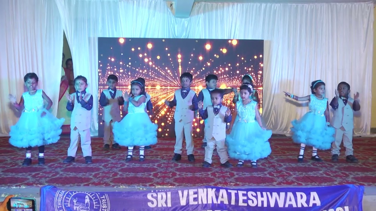 ANNUAL DAY | NURSERY STUDENT DANCE| SHALALA LALA | SRI VENKATESHWARA NURSERY PRIMARY AND HIGH SCHOOL
