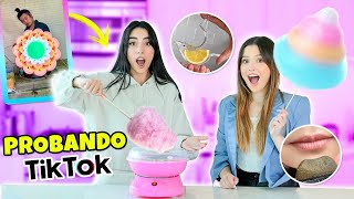 PROBANDO PRODUCTO RAROS Y VIRALES DE TIKTOK 6 😱 ft. LAURA MEJIA! | Claudipia