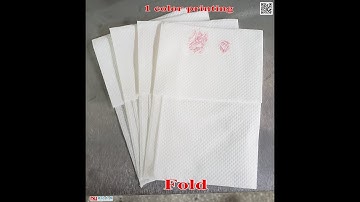 CIL-NP-7000B L fold 1 color printing bar napkin paper machine