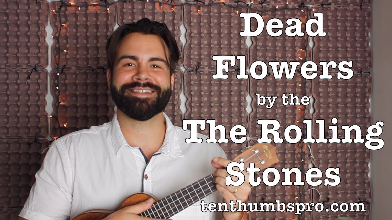 Dead Flowers The Rolling Stones Easy Beginner Ukulele Tutorial