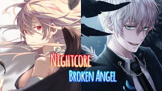Nightcore→Broken Angel {Switching Vocals}