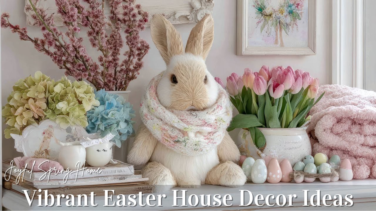 2026 Vibrant Easter House Decor Ideas 🌸 | Bold Colors, Spring Joy & Festive Home Styling