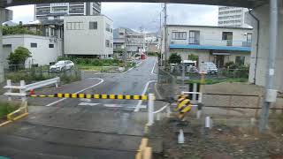 北しなの線 長野行きSR1系車窓北長野発車後～長野駅到着まで