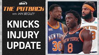 Knicks injury updates on Julius Randle, Mitchell Robinson and OG Anunoby | The Putback | SNY