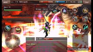 Iruna Online (Samurai) RMarques VS Kagan + equip.