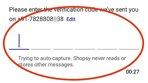 Shopsy App Fix Please Enter The Verification Code We're Sent You Login OTP Not Comming Problem Solve