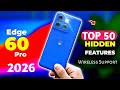 Motorola Edge 60 Pro Top 50 Hidden Features 😱 | Tips & Tricks | Camera, AI, Battery, Gestures