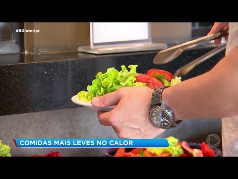 Vídeo: Quais Alimentos Comer No Calor