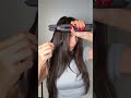 Omg i finally got it save and try it out hair hairhacks hairstyle hairstyle hairstraightening