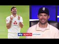Jimmy Anderson reacts to becoming the FIRST fast bowler to take 600 Test wickets!