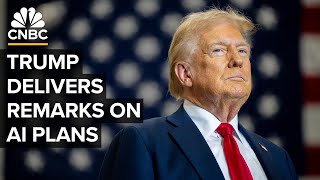 President Trump delivers remarks at an AI summit in Washington, D.C. — 7/23/2025