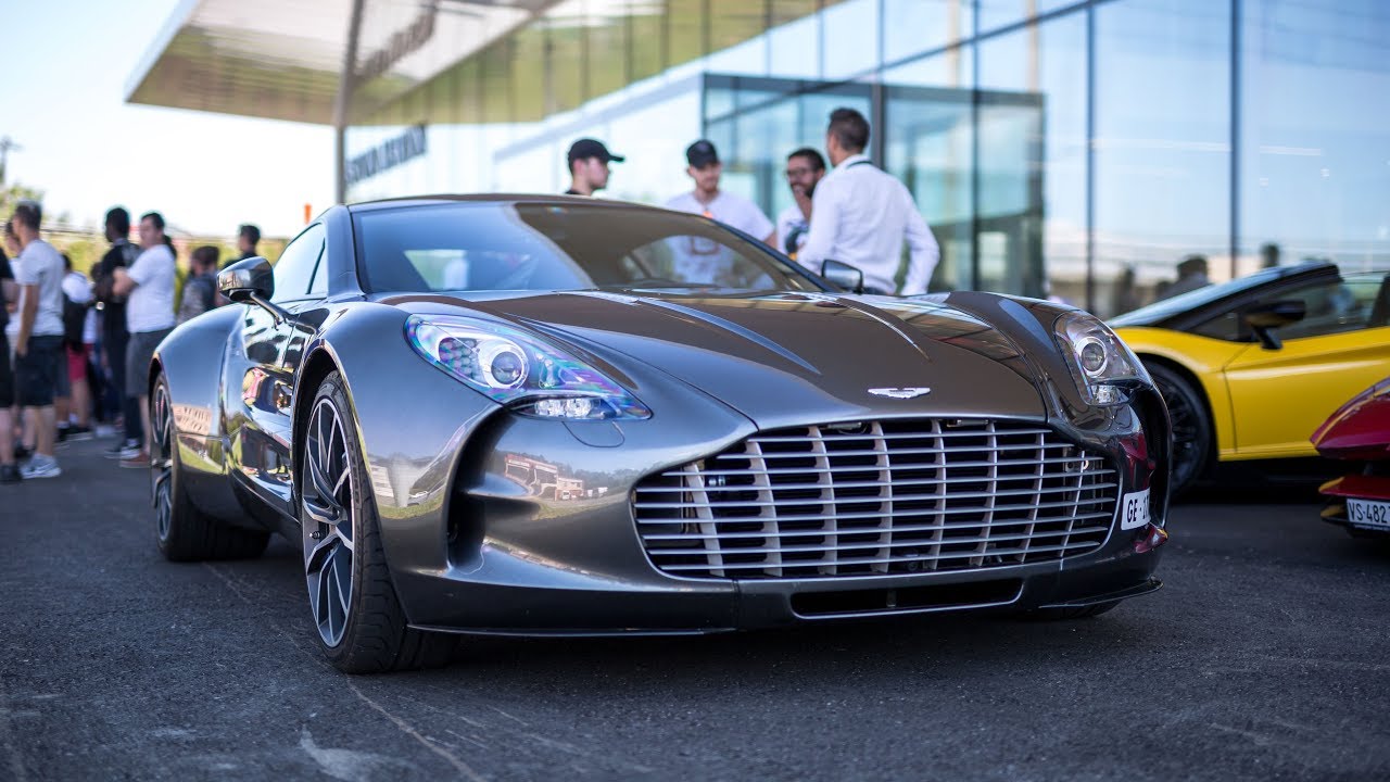 Aston Martin One 77 Start Up Driving Youtube