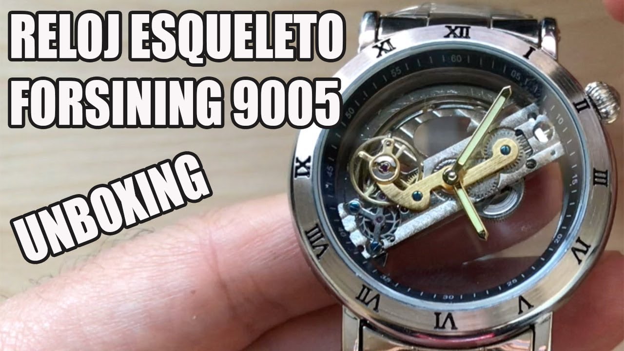 Reloj Esqueleto Automático. en Español YouTube