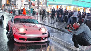 NEW YORK CITY IN AN EXTREMELY CAMBERED STANCE CAR