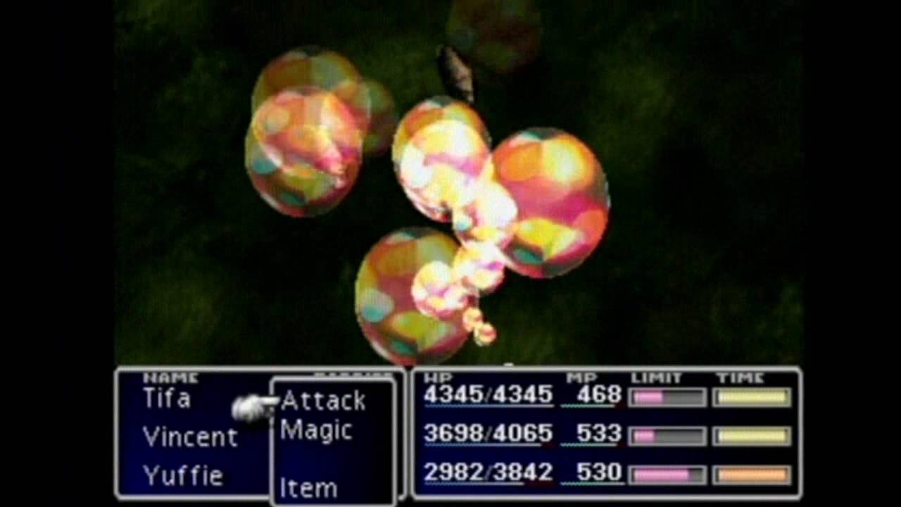 FFVII All Enemy Skill Materia Magic - YouTube