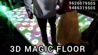 INTERACTIVE MAGICAL 3D FLOOR @ all over India