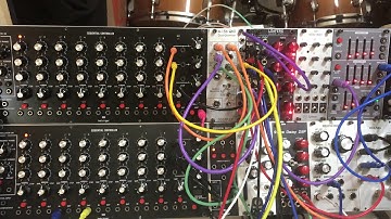 Behringer 960 Sequencer + 2hp Play + Swiss Daisy DSP