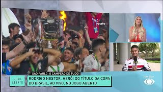 Nestor: Sport foi o adversário mais difícil do título do São Paulo na Copa do Brasil
