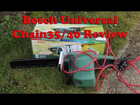 Bosch Universal Chainsaw Chain 35/40 Review - Owners verdict on 1800W Oregon - Best Value? HD