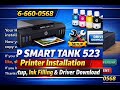Call 1-866-660-0568 HP Smart Tank 523 Printer Installation | Setup, Ink Filling &amp; Driver Download