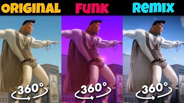 360º VR Metro Man Original vs Phonk vs Remix