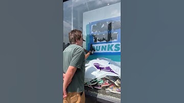 Discount at Brooklyn Projects if you donate a thrashed pair for their art installation #shorts