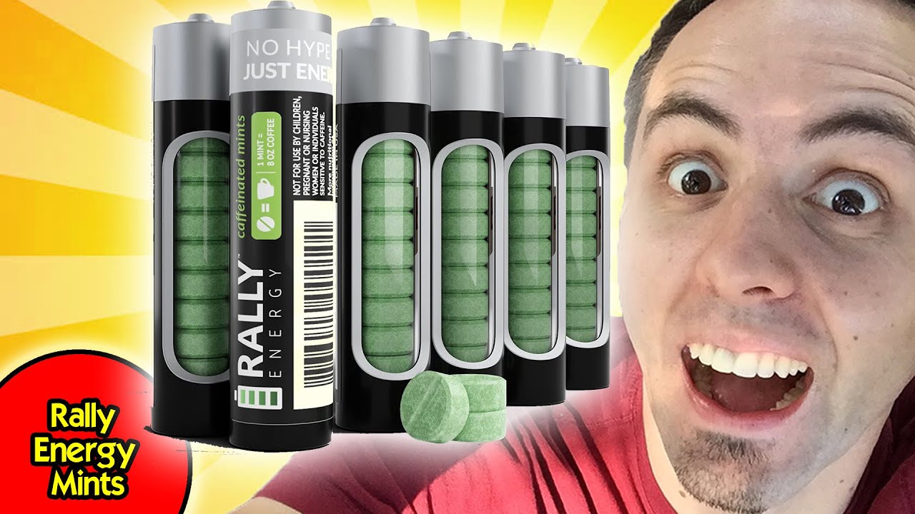 CAFFEINE ENERGY MINTS | Rally Energy Mints Taste Test & Review