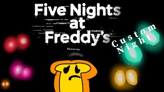 fnaf1 custom night (me salio golden freddy :0)