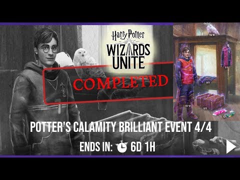 Video: Harry Potter Wizards Unite - Brilliant Event: Potter's Calamity Quest Quests Vysvětlil Kroky