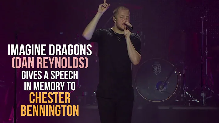 Dan Reynolds (Imagine Dragons) gives an emotional ...