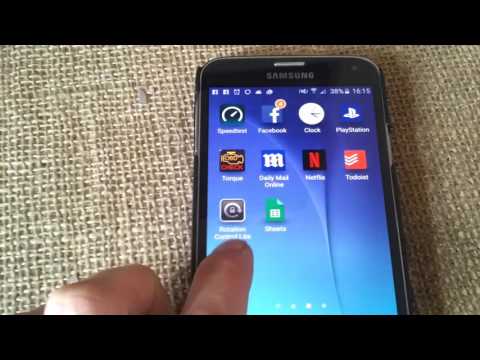 Samsung Phone Screen Rotation Fault Investigation & Fix - Try This If Other Methods Fail