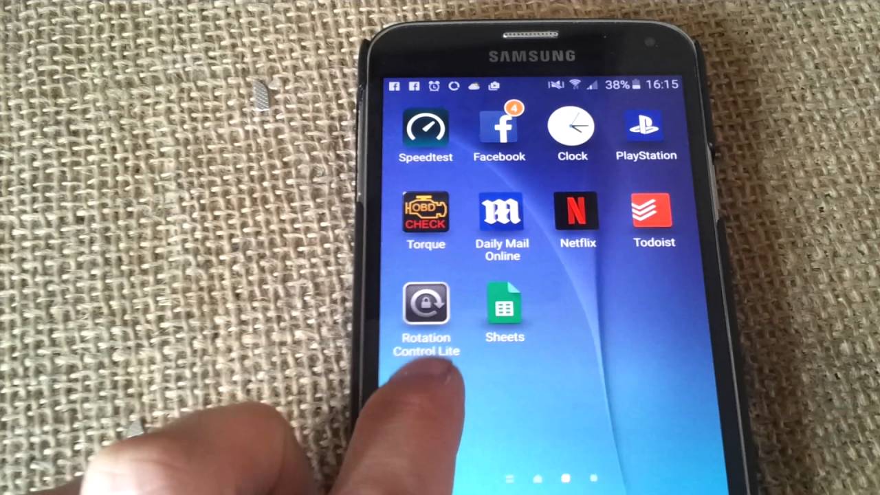 Samsung Phone Screen Rotation Fault Investigation Fix Try This If Other Methods Fail Youtube