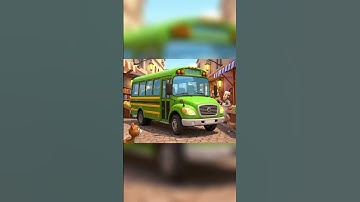 The Wheels on the Bus Islamic Poem | Allahu Akbar, Bismillah, Alhamdulillah #islamiccartoon  #poem