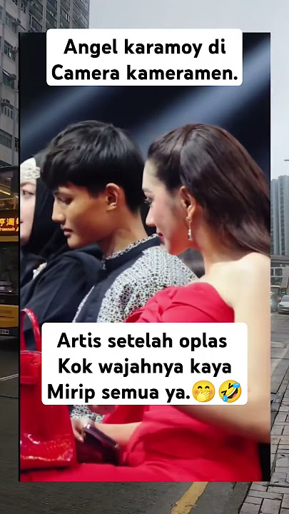 angel karamoy ⁉️ apa Mungkin saya salah liat 🤭🤣 #shortsviral #artist #video