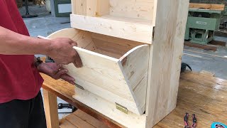 Woodworking Ideas Smart Creation From Old Wooden Pallets // Build Versatile Storage Cabinets  DIY!