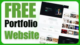 Make a Clean Portfolio Website Instantly with AI (100% FREE)