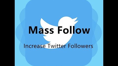 #twitterbot #tweetattackspro Mass Follow a Particular Account Increase Twitter Followers