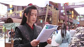 2018.04.25 Behind-the-scenes from «The Untamed» shooting | Xiao Zhan