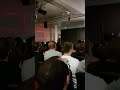 matt introduces burnie at the lazer team 2 panel rtx london