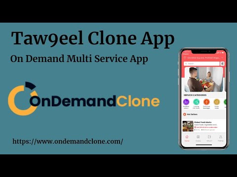 Taw9eel Clone App : On Demand Multi Service App