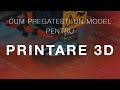 Cum pregatesti un model pentru printare 3D