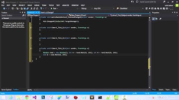 [ Flashing Label ] Visual studio C# Tutorial.