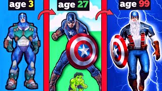 Rope hero share captain america story from 0 to 99 years | rope hero vice town | rope hero game screenshot 4