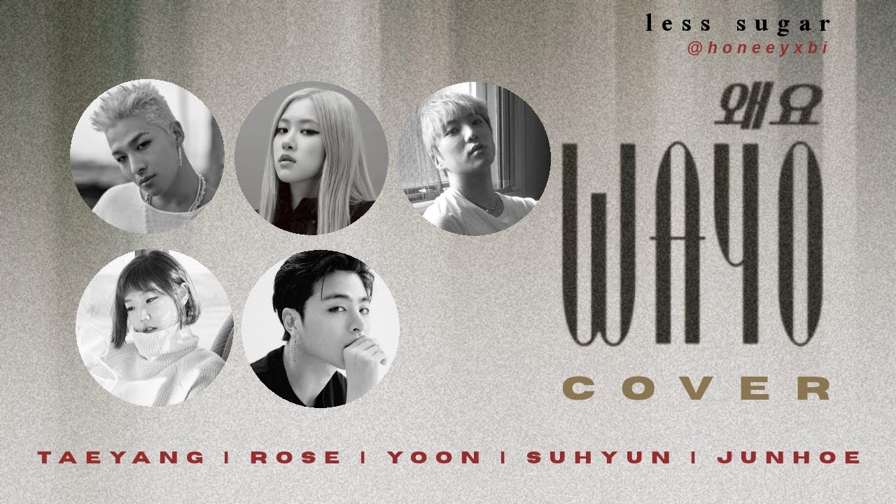 TREASURE BANG YEDAM WAYO COVER COMPILATION BY ALL YG MAIN VOCALS