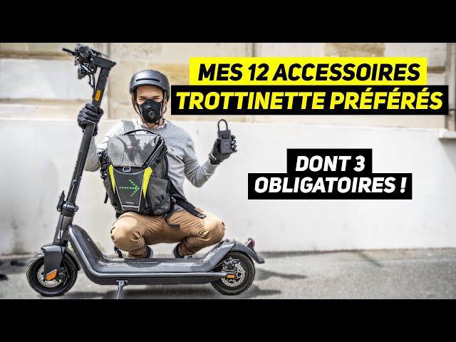 LES 12 MEILLEURS ACCESSOIRES POUR VÉLO ET TROTTINETTE ÉLECTRIQUE