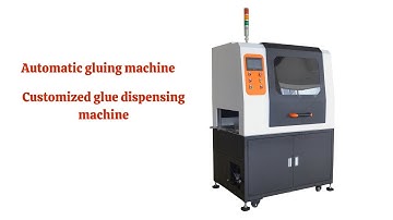 Customized glue dispensing machine for special application, Eraser as an example