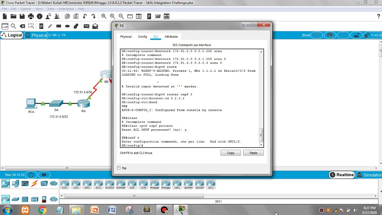 8.4.1.2 packet tracer