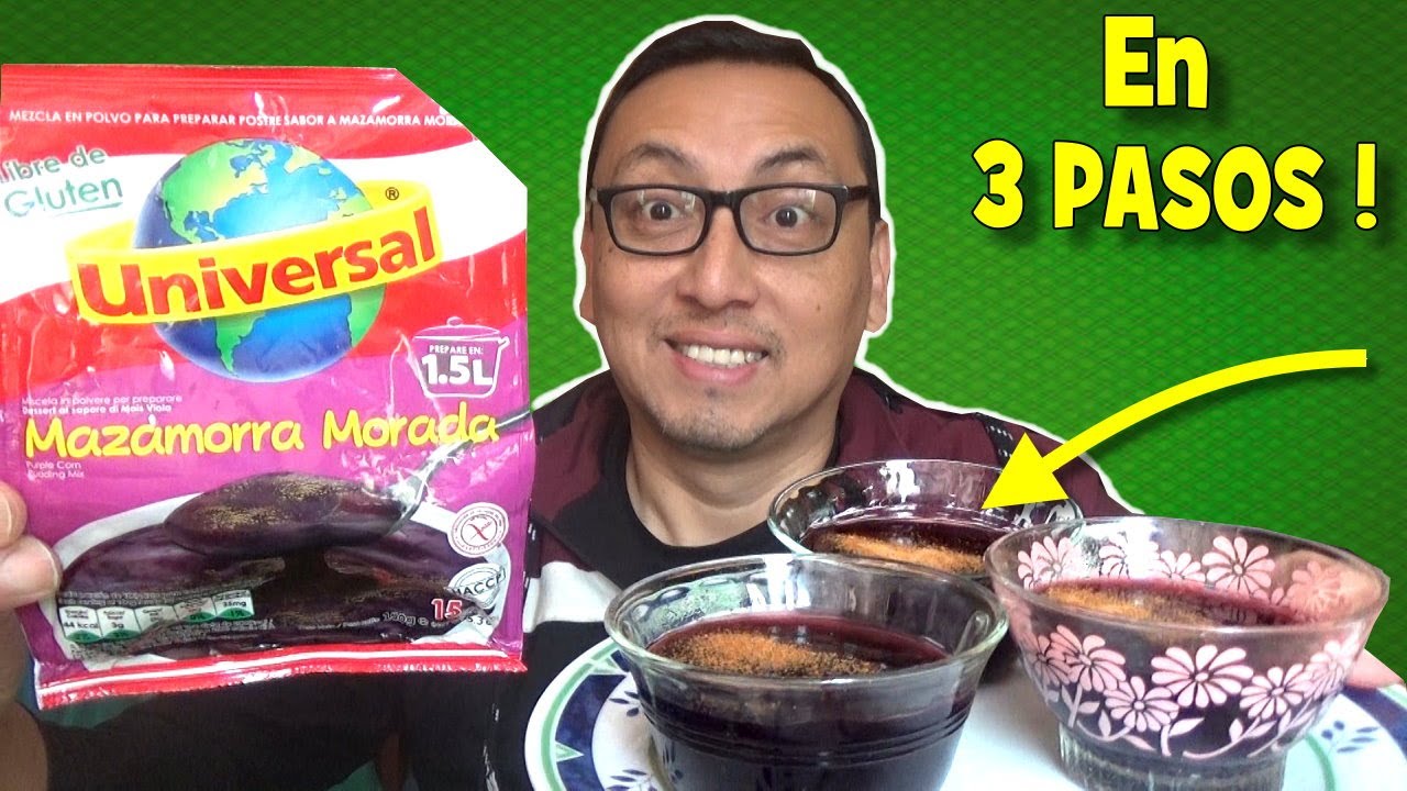 COMO PREPARAR MAZAMORRA MORADA 